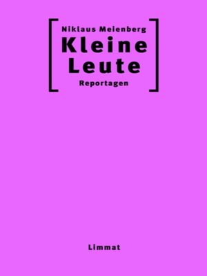cover image of Kleine Leute